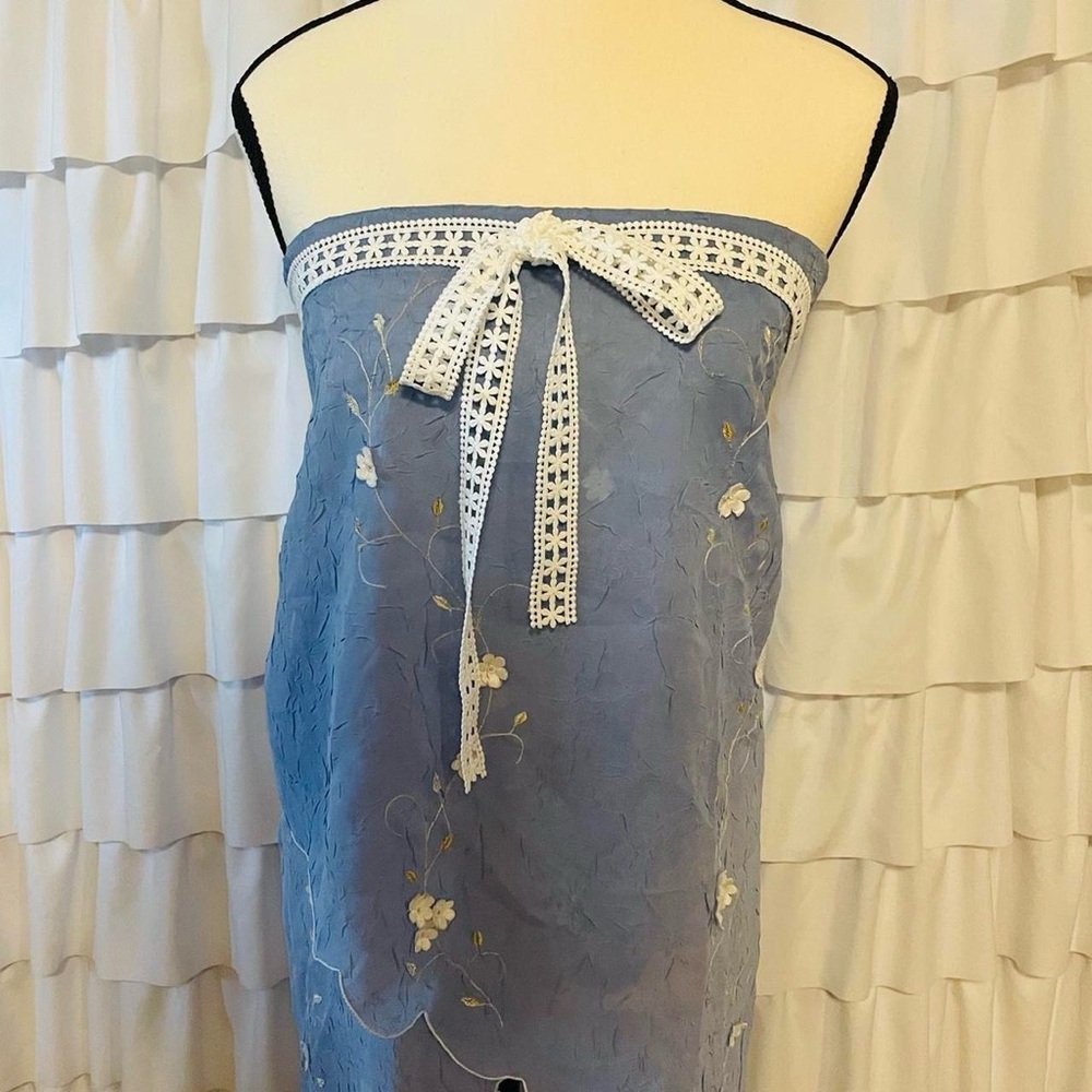 2-in-1 top/skirt wrap